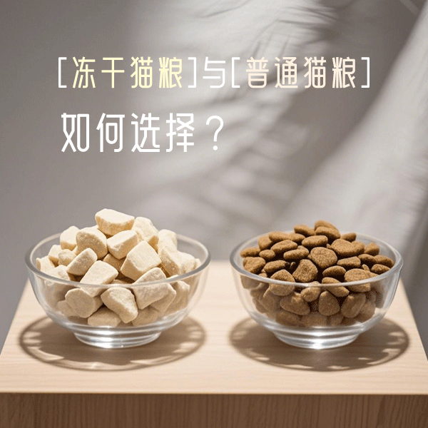 【冻干猫粮】和【普通猫粮】如何选择？猫粮怎么选？猫粮选择最新攻略