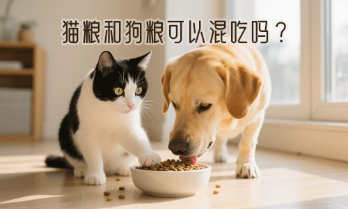 猫咪能吃狗粮吗？狗狗能吃猫粮吗？可以，但不能长期吃