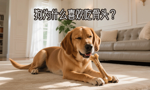 狗为什么喜欢吃骨头？应该喂生骨头还是煮熟的骨头呢？